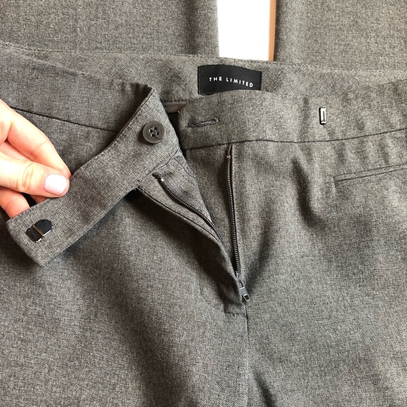 THE LIMITED Gray Dress Pants / slacks size 6 - Picture 4 of 8
